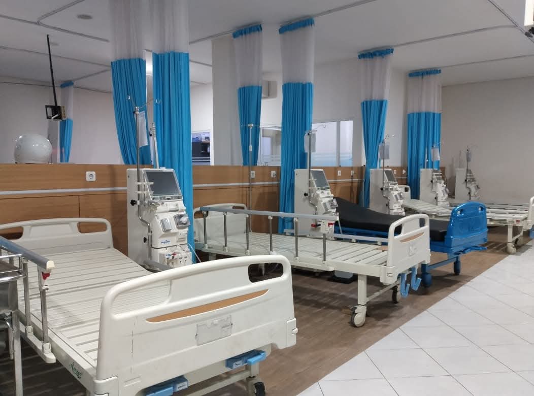Ruangan Layanan Hemodialisis (HD) atau cuci darah di Rumah Sakit Umum Daerah (RSUD) Sidikalang.(ist)