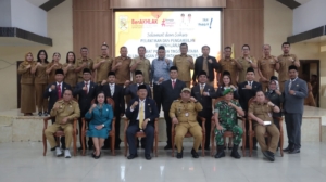 Pelantikan Pejabat Pimpinan Tinggi Pratama dan Direksi Perusahaan Daerah Pasar Kabupaten Dairi.(ist)