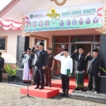 Upacara Peringatan Hari Amal Bakti (HAB) ke-80 di Kantor Kementerian Agama Kabupaten Dairi.(ist)