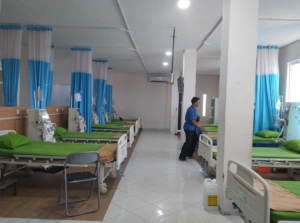 Ruangan Hemodialisa RSUD Sidikalang.(ist)