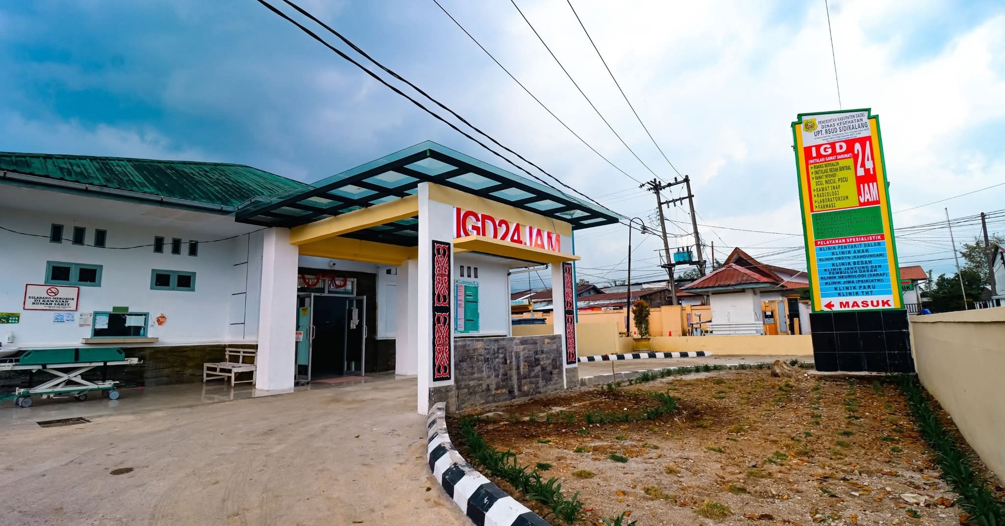 Instalasi gawat Darurat (IGD) Rumah Sakit Umum Daerah (RSUD) Sidikalang.(ist)