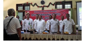 Musrenbang Rencana Kerja Pemerintah Daerah (RKPD) Tahun 2027 tingkat Kecamatan yang dilaksanakan di Lau Baleng.(ist)