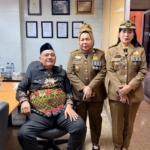 Bupati Dairi Vickner Sinaga Hadiri peringatan Bulan Keselamatan dan Kesehatan Kerja di PT Industri Karet Deli Medan.(ist)