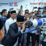 Wali Kota Medan Rico Waas bersama Tokoh Agama Pantau Hilal Awal Ramadhan 1447 H.(ist)