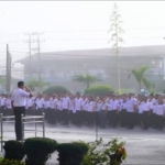 Apel Gabungan Aparatur Sipil Negara (ASN) Pemerintah Kabupaten Dairi.(ist)