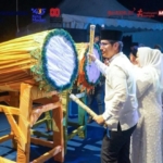 Wali Kota Medan Rico Waas membuka gelaran Ramadhan Fair XX, di Taman Sri Deli Medan.(ist)