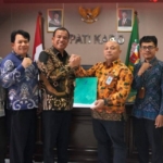 Bupati Karo, Brigjen Pol (Purn) Dr. dr. Antonius Ginting menerima audiensi Kepala Balai Besar Pengawas Obat dan Makanan (BBPOM) Medan.(ist)