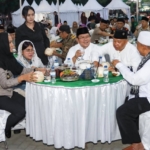 Buka puasa bersama Forkopimda dan Masyarakat di Lapangan Adam Malik, Senin (09/03/2026).((ist)
