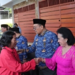 Bupati Dairi Vickner Sinaga mengadakan Ramah tamah untuk mempererat tali silaturahmi dengan para Jurnalis Media Cetak dan Online menjelang indul Fitri.(ist)