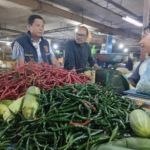 Subdit I Indag Direktorat Reserse Kriminal Khusus (Ditreskrimsus) Polda Sumatera Utara melaksanakan Inspeksi Mendadak (sidak) ke sejumlah pasar Tradisional di Kota Medan.(ist)