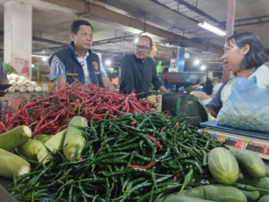 Subdit I Indag Direktorat Reserse Kriminal Khusus (Ditreskrimsus) Polda Sumatera Utara melaksanakan Inspeksi Mendadak (sidak) ke sejumlah pasar Tradisional di Kota Medan.(ist)