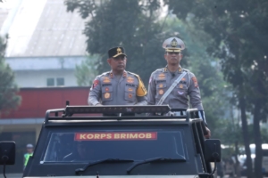 Apel Gelar Pasukan Operasi Ketupat Toba 2026 di Lapangan KS Tubun Mapolda Sumut, Kamis (12/3/2026).(ist)