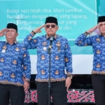 Upacara hari Kesadaran Nasional Pemerintah Kabupaten Dairi.(ist)
