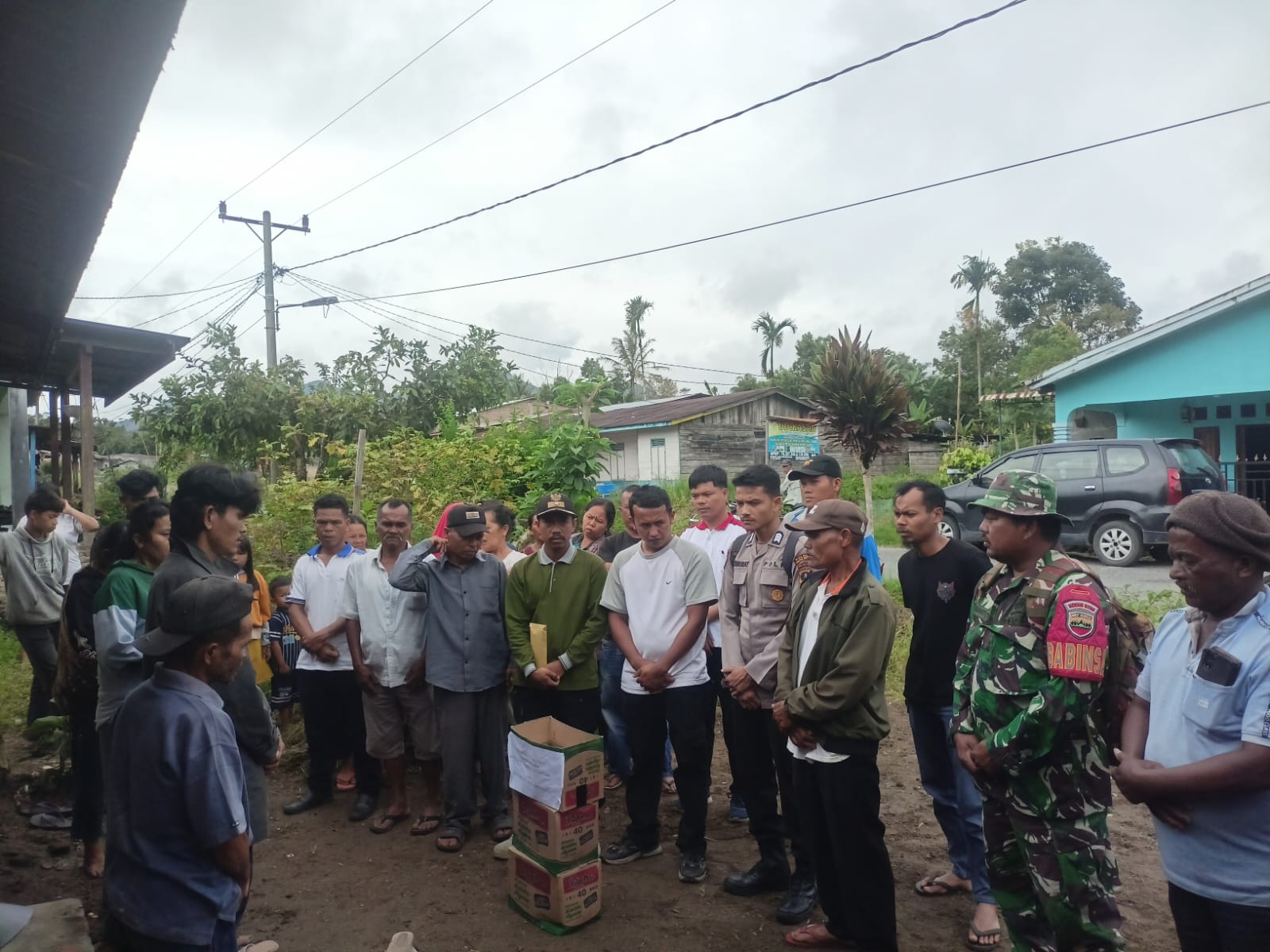 Petugas gabungan bersama Pemerintah dan warga terus bersiaga melakukan pencarian.(harapan)