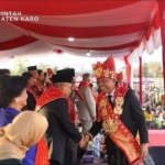 Perayaan Hari Jadi Kabupaten Karo yang ke-80.(ist)