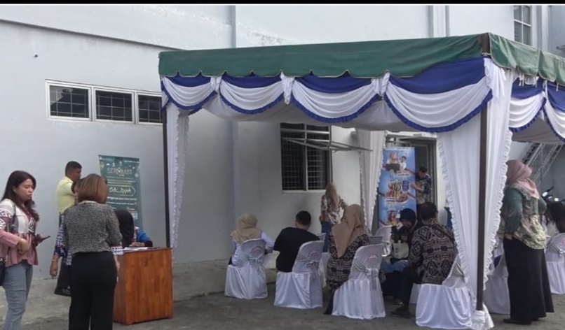 Kantor Bank BRI Cabang Kabanjahe.(ist)