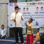 Acara Safari Ramadan Spesial Nuzulul Qur'an dan Pembukaan Pesantren Kilat diselenggarakan Badan Komunikasi Pemuda Remaja Masjid Indonesia (BKPRMI) Kota Medan.(ist)
