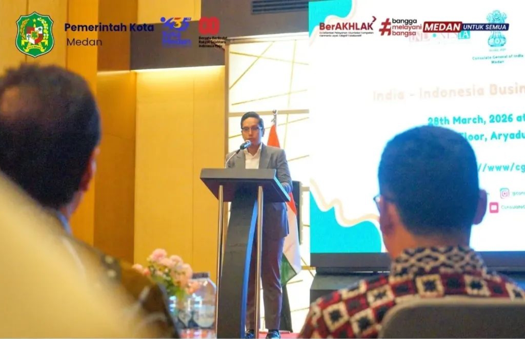 pertemuan India - Indonesia Business Promotion yang digelar bersama Konsulat Jenderal India di Hotel Arya Duta.(ist)