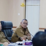 Rapat pembahasan lokasi pembangunan Batalyon Teritorial 908/Gajah Dompak.(ist)
