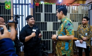 Wali Kota Medan, Rico Tri Putra Bayu Waas menyatakan kesiapan menerapkan kebijakan Work From Home (WFH).(ist)