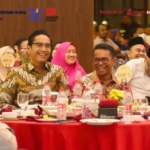 Acara Halalbihalal Keluarga Besar Yayasan Gerakan Sumatera Utara (Sumut) Bergiat dan Ikatan Alumni (IKA) MSP FISIP USU.(ist)