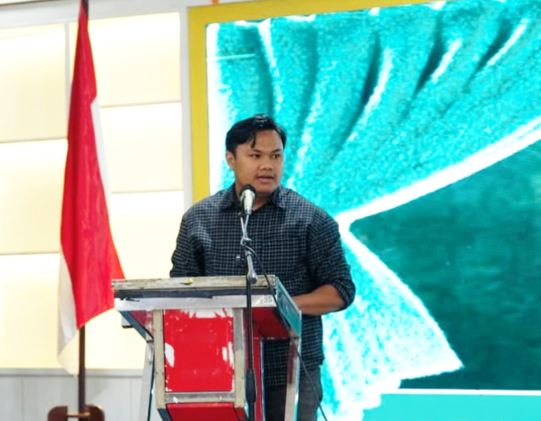 Aldi Munawar, Sekretaris BKPRMI Dairi.(iwan)