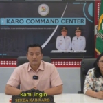 Sekretaris Daerah (Sekda) Kabupaten Karo Gelora Kurnia Putra Ginting, S.STP, MM.(ist)