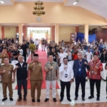 Acara sosialisasi Kredit Usaha Rakyat (KUR) oleh Bank Sumut di Balai Karina Sidikalang.(ist)