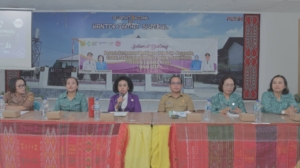Bimbingan teknis (bimtek) TP Posyandu, Camat, Puskesmas dan Mitra dalam pengelolaan Posyandu layanan primer Tahun 2026 di Kecamatan Sumbul.(ist)