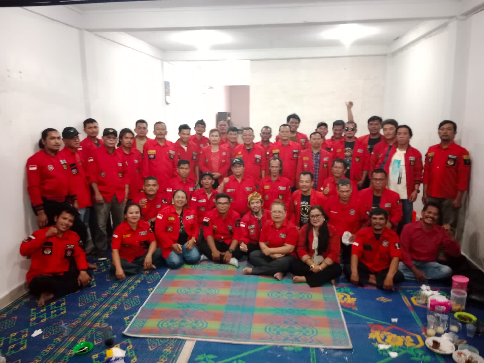 Pengurus dan anggota DPC PBB Kabupaten Dairi.(ist)