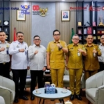 Audiensi Kepala Kantor Wilayah (Kakanwil) Direktorat Jenderal Imigrasi Sumatera Utara, di Rumah Dinas Wali Kota Medan.(ist)