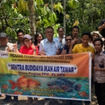 pembentukan Demonstration Plot (Demplot) budidaya ikan di Desa Polling Anak - Anak, Kecamatan Silima Pungga - Pungga.(ist)