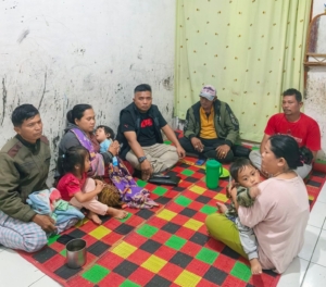 Kediaman Keluarga Yanti Sinaga di Sidiangkat Sidikalang.(ist)