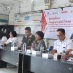 Sosialisasi program DIGITANI bersama para perwakilan OPD kepada Masyarakat Desa Bangun.(ist)