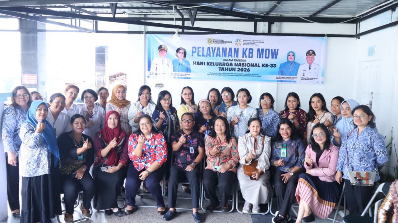 Pelayanan KB Medis Operasi Wanita (MOW) gratis kepada warga.(ist)
