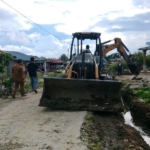 Budayakan Gotong royong, Pemkab Dairi bersama Warga Sumbul Perbaiki Infrastruktur Desa