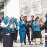 Monitoring Tim Penggerak PKK Provinsi Sumatera Utara di desa Bandar Baru, Kecamatan Sitellu Tali Urang Jehe.(ist)