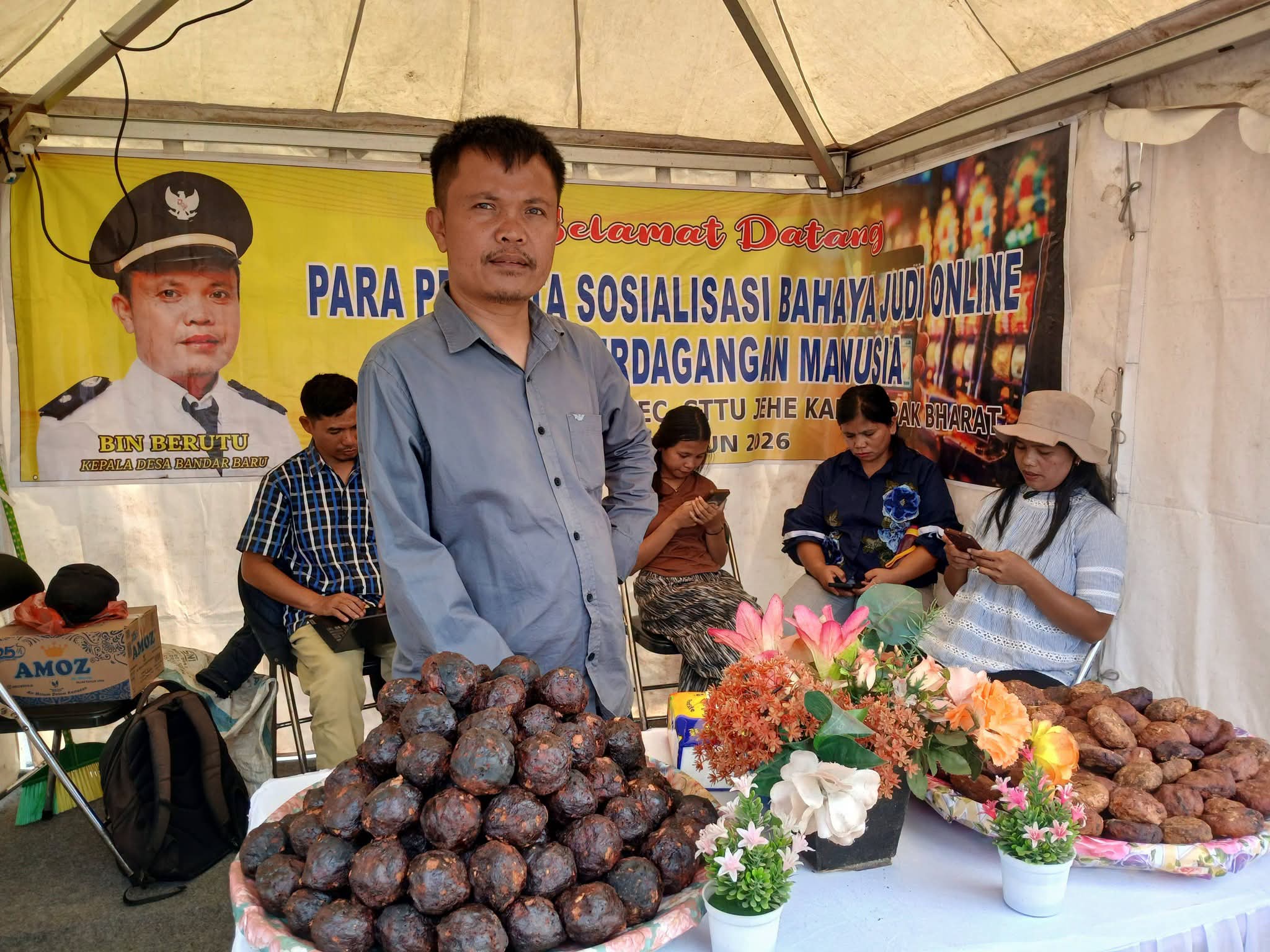 Stan Desa Bandar Baru, Kecamatan Sitellu Tali Urang Jehe.(ist)