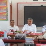 Peninjauan pelaksanaan Asesmen Maretong serentak jenjang SMP yang dipimpin oleh Wakil Bupati Tapanuli Utara, Dr. Deni Parlindungan Lumbantoruan, M.Eng., di SMP Negeri 1 Siatas Barita, Rabu (29/7/2026).(ist)