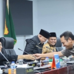 DPRD Dairi Sahkan Ranperda Pertanggungjawaban APBD Tahun Anggaran 2025 Menjadi Perda Kabupaten Dairi.(ist)