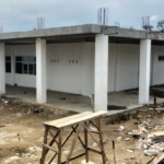 Kondisi bangunan Rumah Sakit Umum Daerah (RSUD) Kabupaten Karo.(ist)