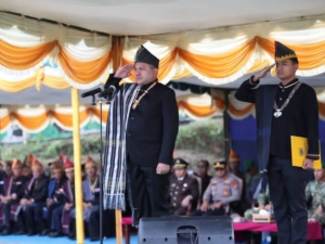 Bupati Pakpak Bharat, Franc Bernhard Tumanggor.(ist)