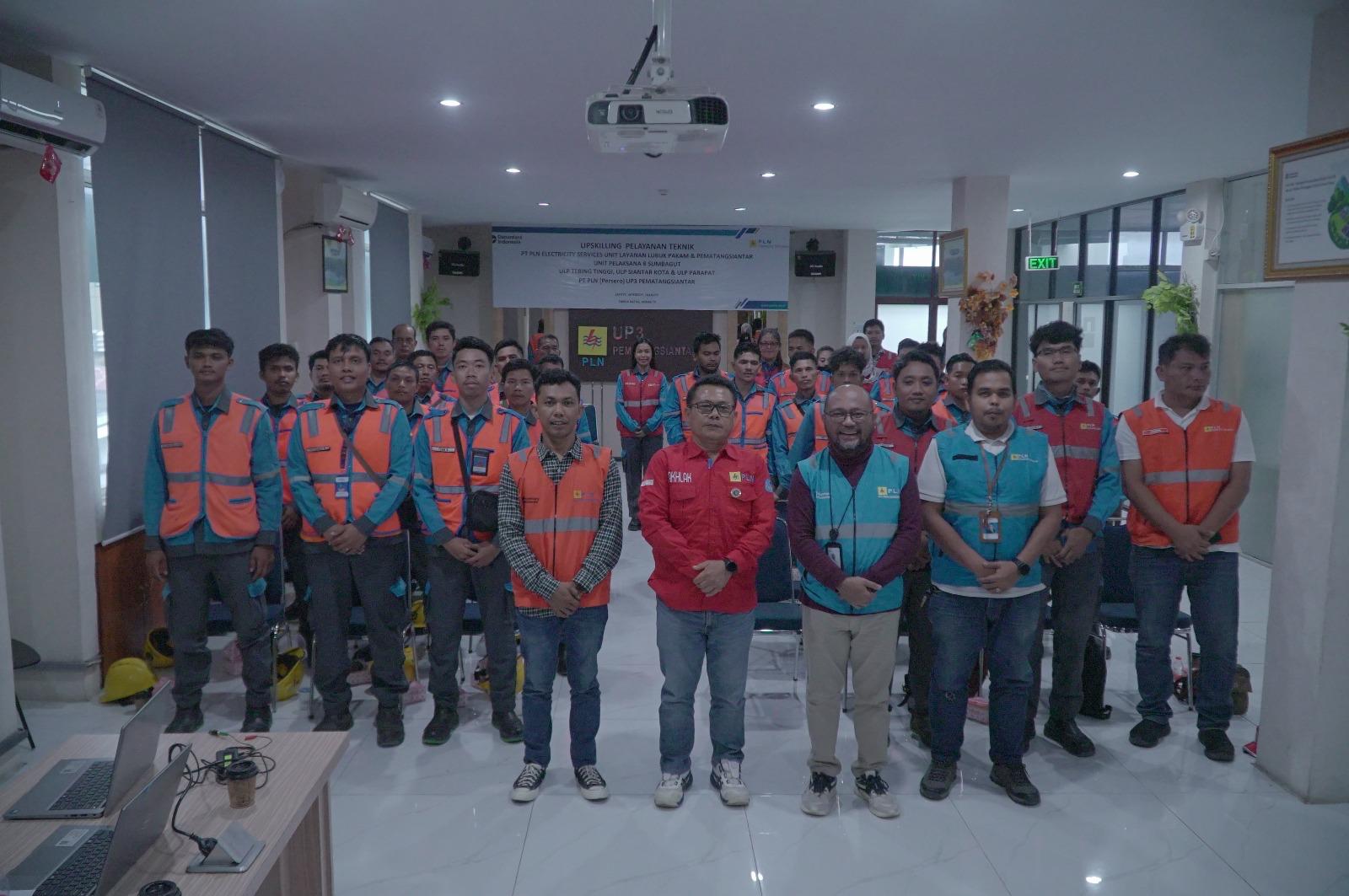 Pelatihan Upskiling terhadap pegawai Yantek PLN Tahun 2026.(ist)