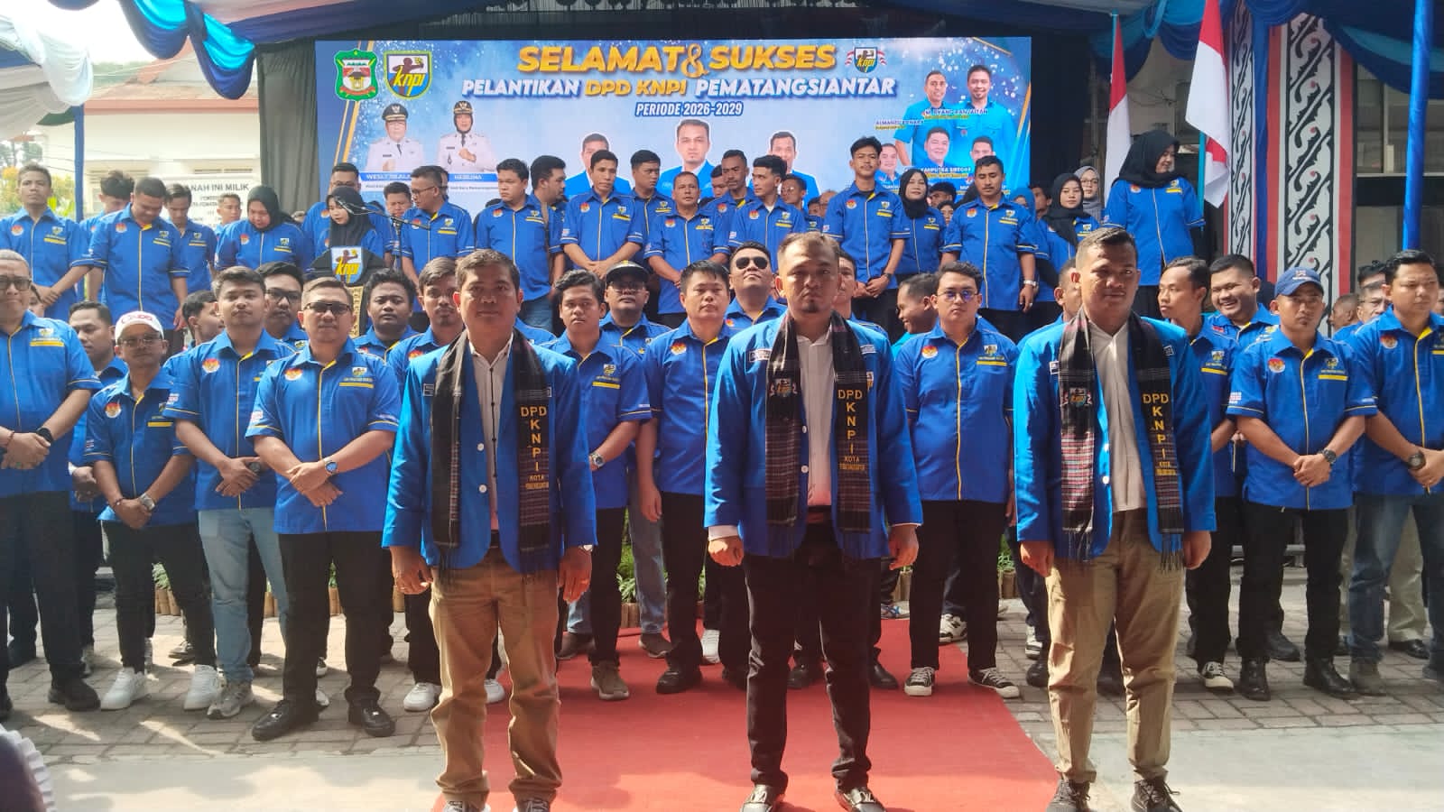Kepengurusan DPD KNPI kota Pematangsiantar masa bakti 2026-2029.(ist)