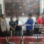 Mediasi Pedagang dan terduga pencuri Ikan Nila di Polsek Siantar Utara.(Hegi)