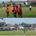 Para pemain peserta Piala Soeratin Zona 4 Sumut 2026 sedang berlatih.(Hegi)