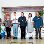 Dua putra-putri terbaik Humbahas terpilih sebagai anggota Pasukan Pengibar Bendera Pusaka (Paskibraka) tingkat Provinsi Sumatera Utara tahun 2026.(ist)