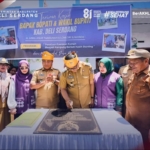 Peresmian Kampung Berkah Kasih Stunting di Desa Percut, Kecamatan Percut Sei Tuan, Kabupaten Deli Serdang.(ist)
