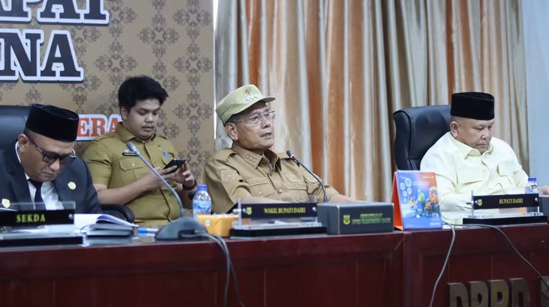 Rapat Paripurna DPRD Dairi, Selasa (22/9/2026).(ist)