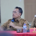 Sosialisasi Peraturan Bupati Dairi Nomor 13 Tahun 2026 tentang Implementasi Transaksi Non-Tunai Keuangan Desa.(ist)
